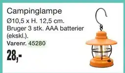 Harald Nyborg Campinglampe tilbud