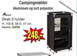 Harald Nyborg Skab 3 hylder tilbud