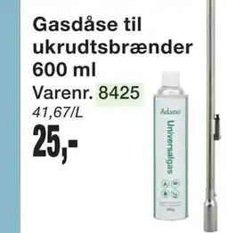 Harald Nyborg Gasdåse til ukrudtsbrænder 600 ml tilbud