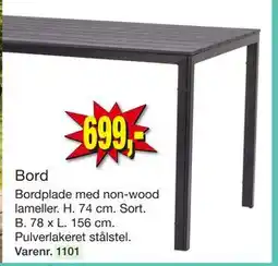Harald Nyborg Bord tilbud