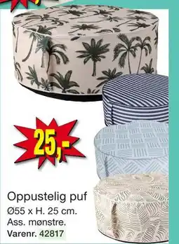 Harald Nyborg Oppustelig puf tilbud