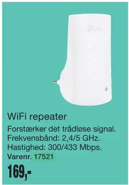 Harald Nyborg WiFi repeater tilbud