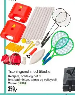 Harald Nyborg Træningsnet med tilbehør tilbud