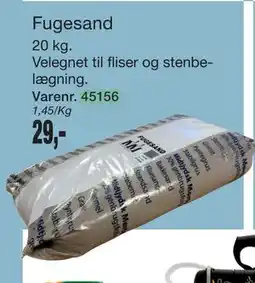 Harald Nyborg Fugesand tilbud