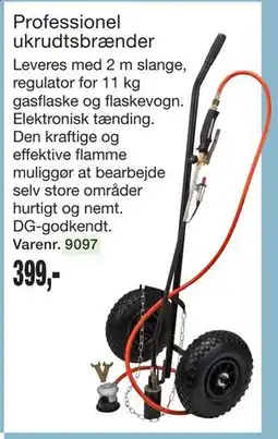 Harald Nyborg Professionel ukrudtsbrænder tilbud