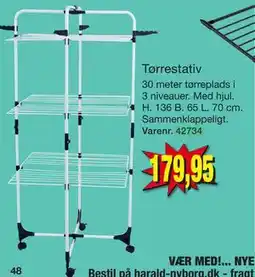 Harald Nyborg Tørrestativ tilbud