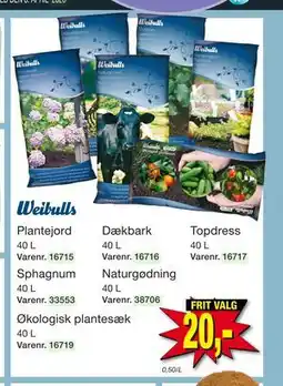 Harald Nyborg Økologisk plantesæk tilbud