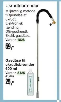Harald Nyborg Ukrudtsbrænder tilbud