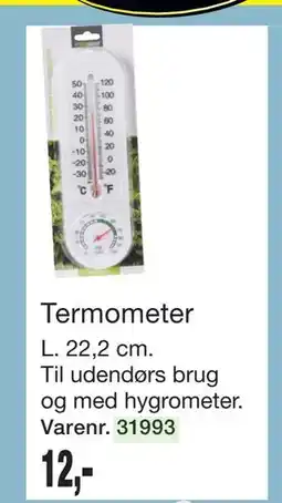 Harald Nyborg Termometer tilbud