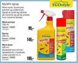 Harald Nyborg MyreFri spray tilbud