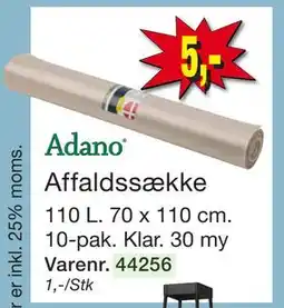 Harald Nyborg Affaldssække tilbud