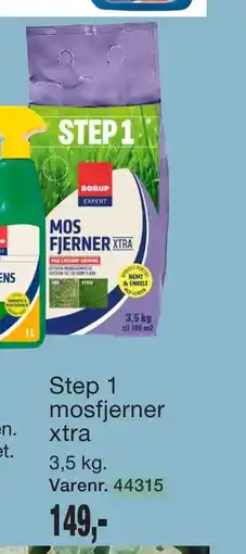 Harald Nyborg Step 1 mosfjerner xtra tilbud