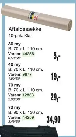 Harald Nyborg Affaldssække tilbud