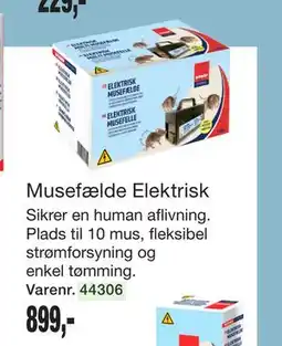 Harald Nyborg Musefælde Elektrisk tilbud