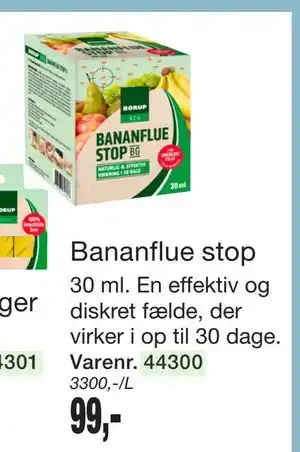 Harald Nyborg Bananflue stop tilbud