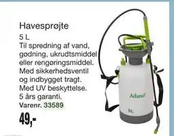 Harald Nyborg Havesprøjte tilbud