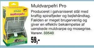 Harald Nyborg Muldvarpefri Pro tilbud