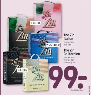REMA 1000 The Zin Italien tilbud