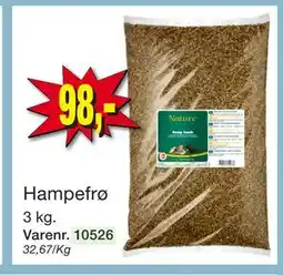 Harald Nyborg Hampefrø tilbud