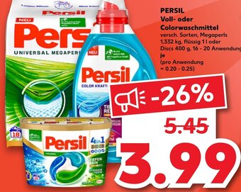 Persil Voll-Oder Colorwaschmittel