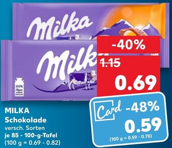 Milka Schokolade