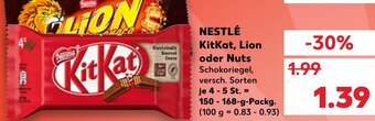 Nestlé Kitkat,Lion Oder Nuts