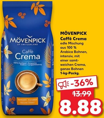 Kaufland DE Mövenpick Caffé Crema tilbud