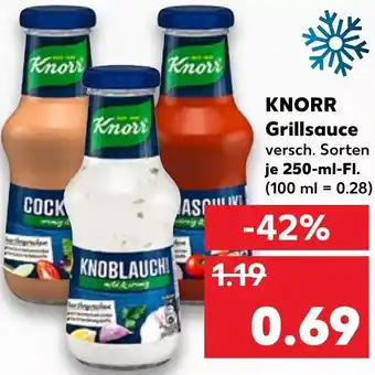 Kaufland Knorr Grillsauce tilbud