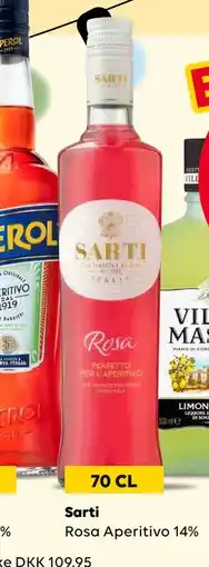 BorderShop Sarti Rosa Aperitivo 14% tilbud