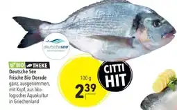 Citti Deutsche See Frische Bio Dorade tilbud