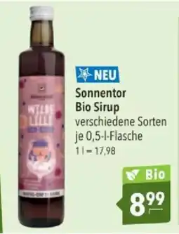 Citti Sonnentor Bio Sirup tilbud