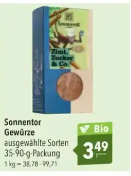 Citti Sonnentor Gewürze tilbud