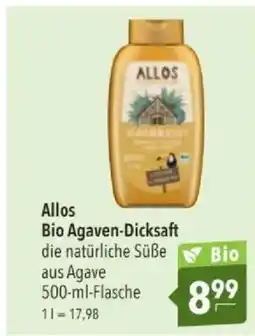 Citti Allos Bio Agaven-Dicksaft tilbud