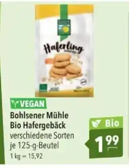Citti Bohlsener Mühle Bio Hafergebäck tilbud