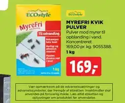 jem & fix MYREFRI KVIK PULVER tilbud