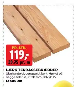 jem & fix LÆRK TERRASSEBRÆDDER tilbud