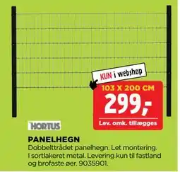 jem & fix PANELHEGN tilbud