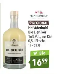 Citti Hof Aderhold Bio Eierlikör tilbud