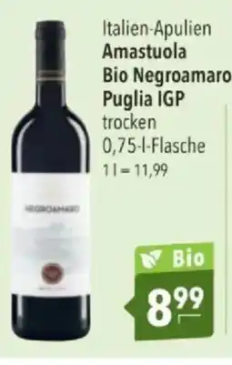 Citti Amastuola Bio Negroamaro Puglia IGP tilbud