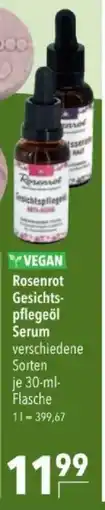 Citti Rosenrot Gesichts- pflegeöl Serum tilbud