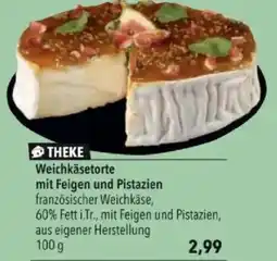 Citti Weichkäsetorte mit Feigen und Pistazien tilbud