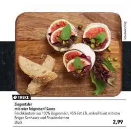 Citti Ziegentaler mit roter Feigensenf-Sauce tilbud