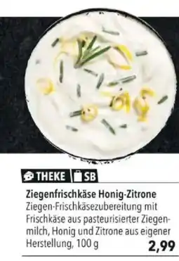 Citti Ziegenfrischkäse Honig-Zitrone tilbud