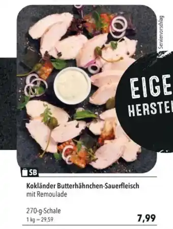 Kokländer Butterhähnchen-Sauerfleisch