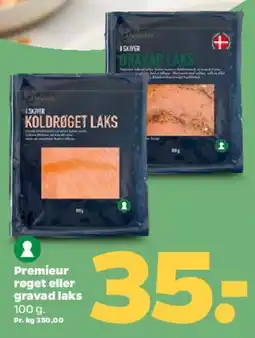 Netto Koldrøget / røget eller gravad laks tilbud