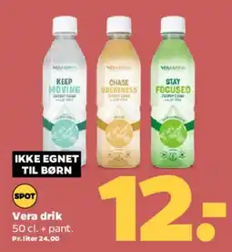 Netto Vera drik (flasker) tilbud