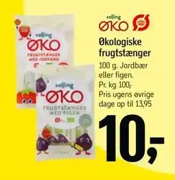 Føtex Økologiske frugtstænger tilbud