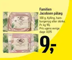 Føtex Familien Jacobsen pålæg tilbud