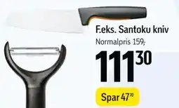 Føtex Santoku kniv tilbud
