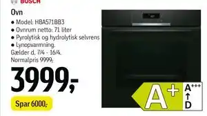 Føtex Ovn tilbud